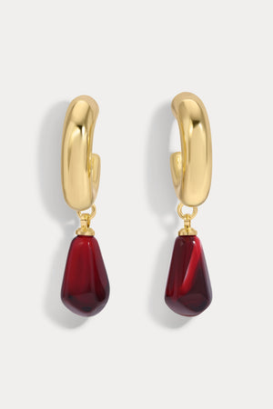 Chunky Pomo Earrings