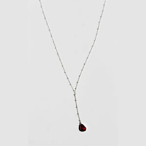 MONO-POMEGRANATE Sterling Silver NECKLACE