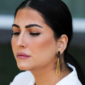 THE TRIANGLE EARRINGS