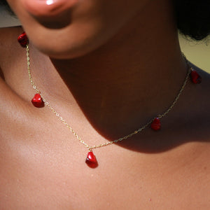 POMEGRANATE NECKLACE