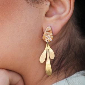 THE TEAR-DROP EARRINGS