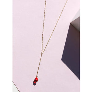 2 In 1 HEART POMEGRANATE NECKLACE