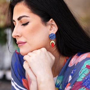 THE SEVEN EYE EARRINGS