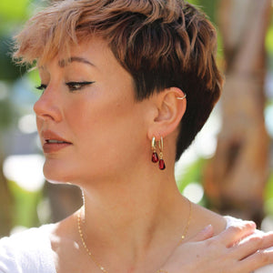 Pomegranate Ear Candy Set