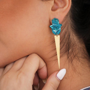 THE HAMSA EARRINGS
