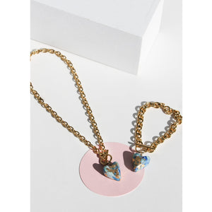 HEART WAVES BLUE SET