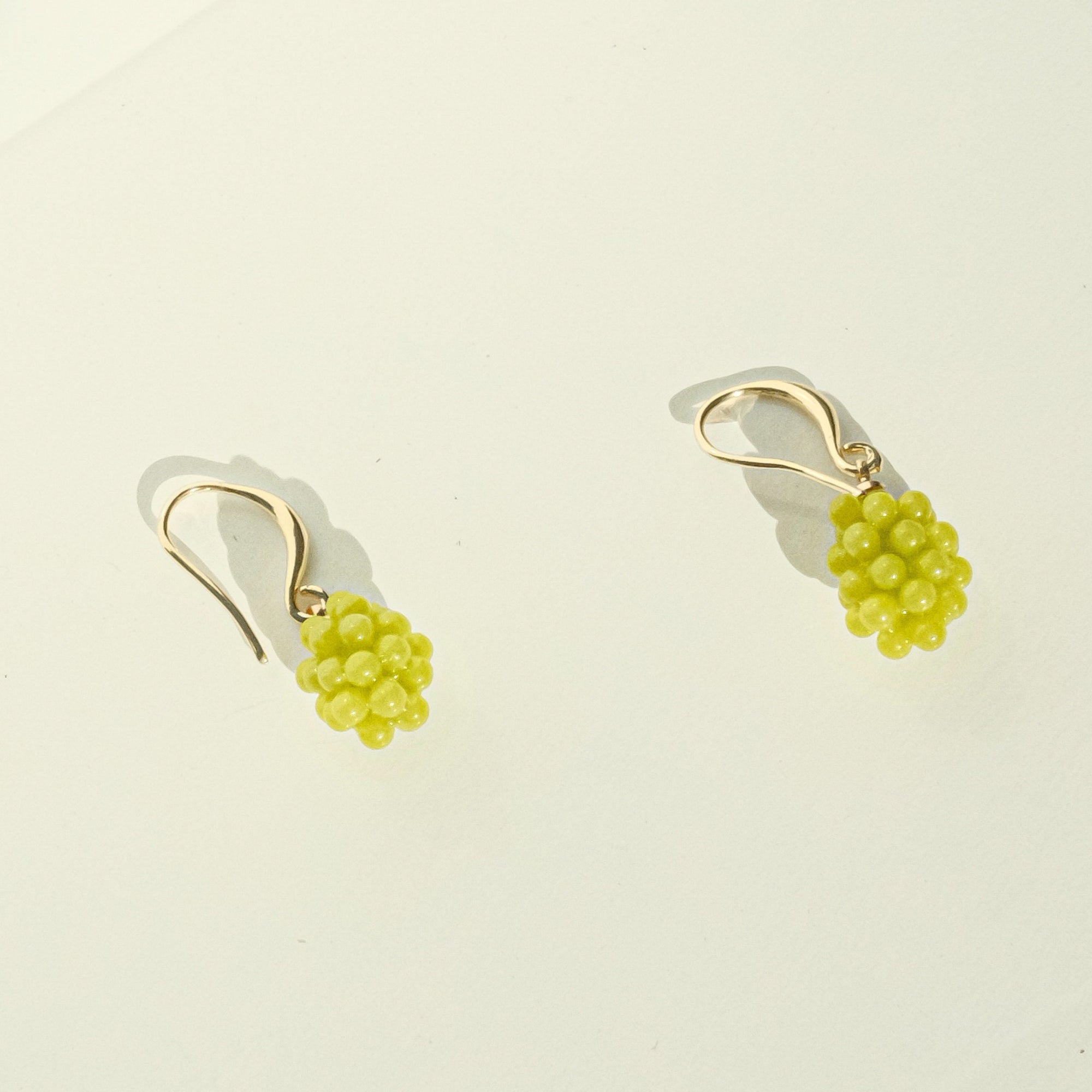 Grape Loop Earrings