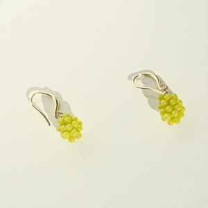 Grape Loop Earrings