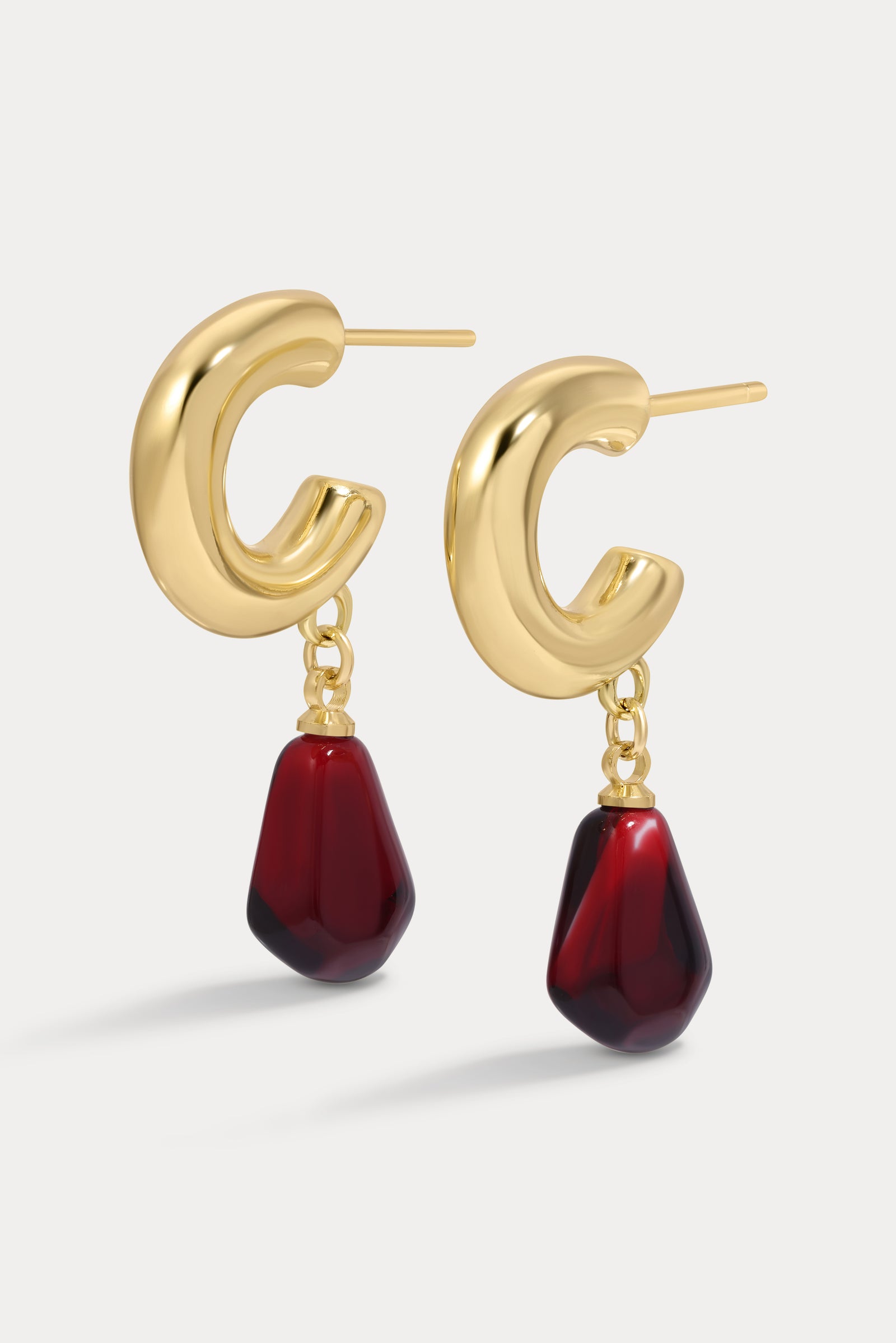 Chunky Pomo Earrings