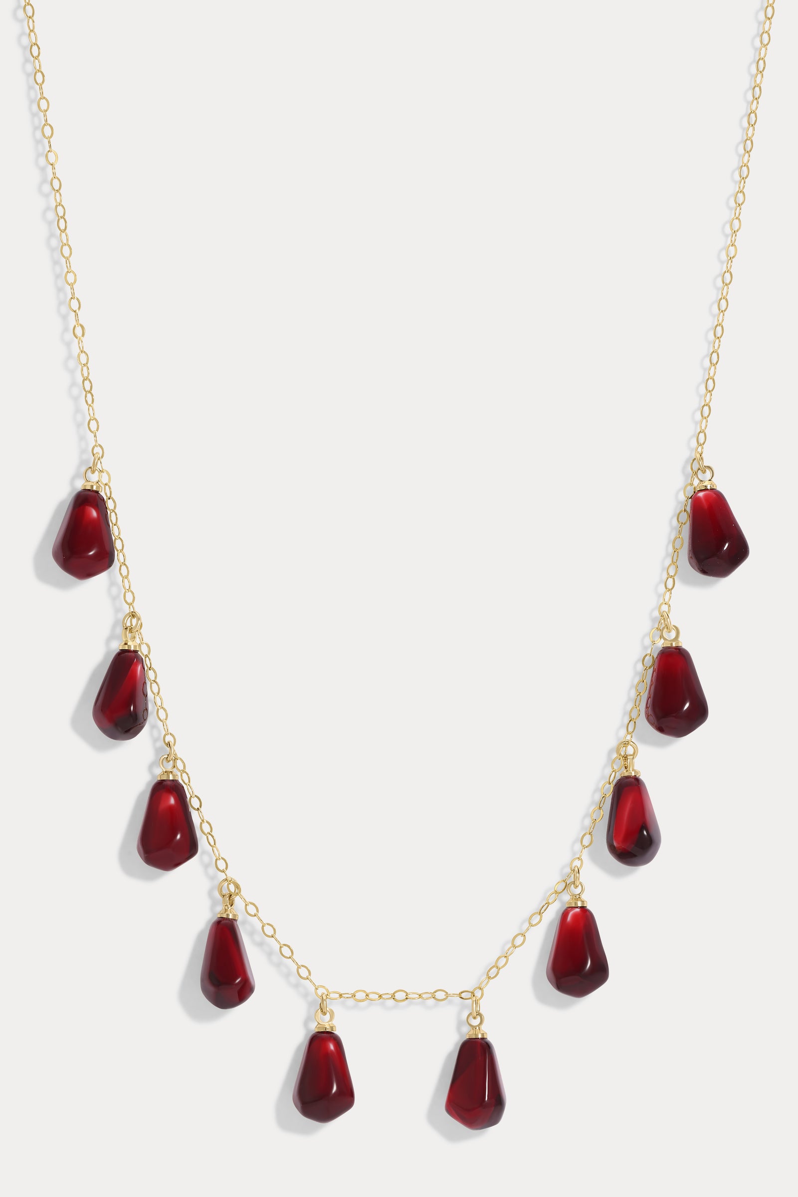 Multiple Pomegranate Necklace