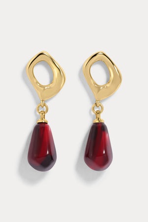 Gold Sculptural Studs