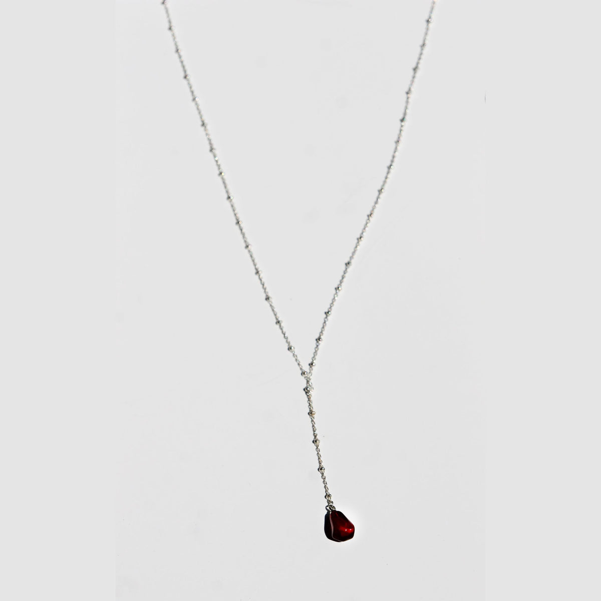 MONO-POMEGRANATE Sterling Silver NECKLACE