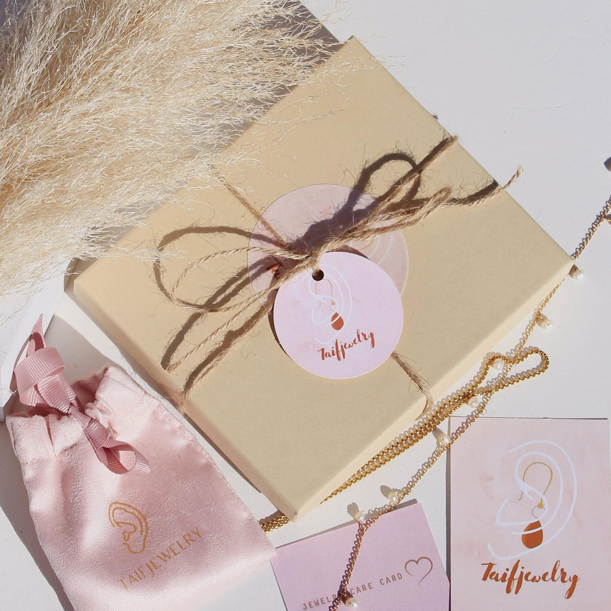 BAMBOO DANGLE EARRINGS.