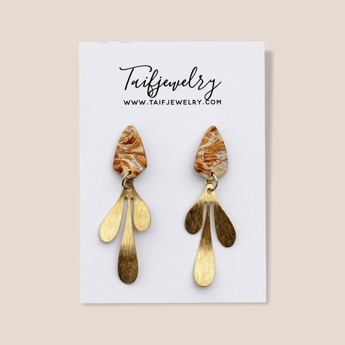 THE TEAR-DROP EARRINGS
