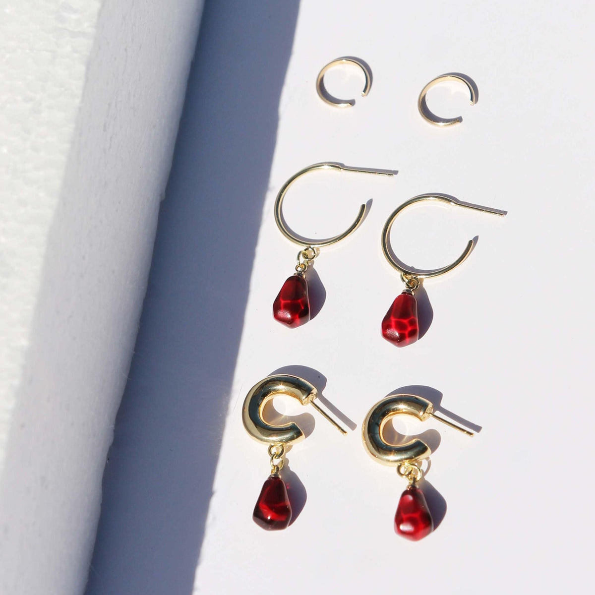 Pomegranate Ear Candy Set