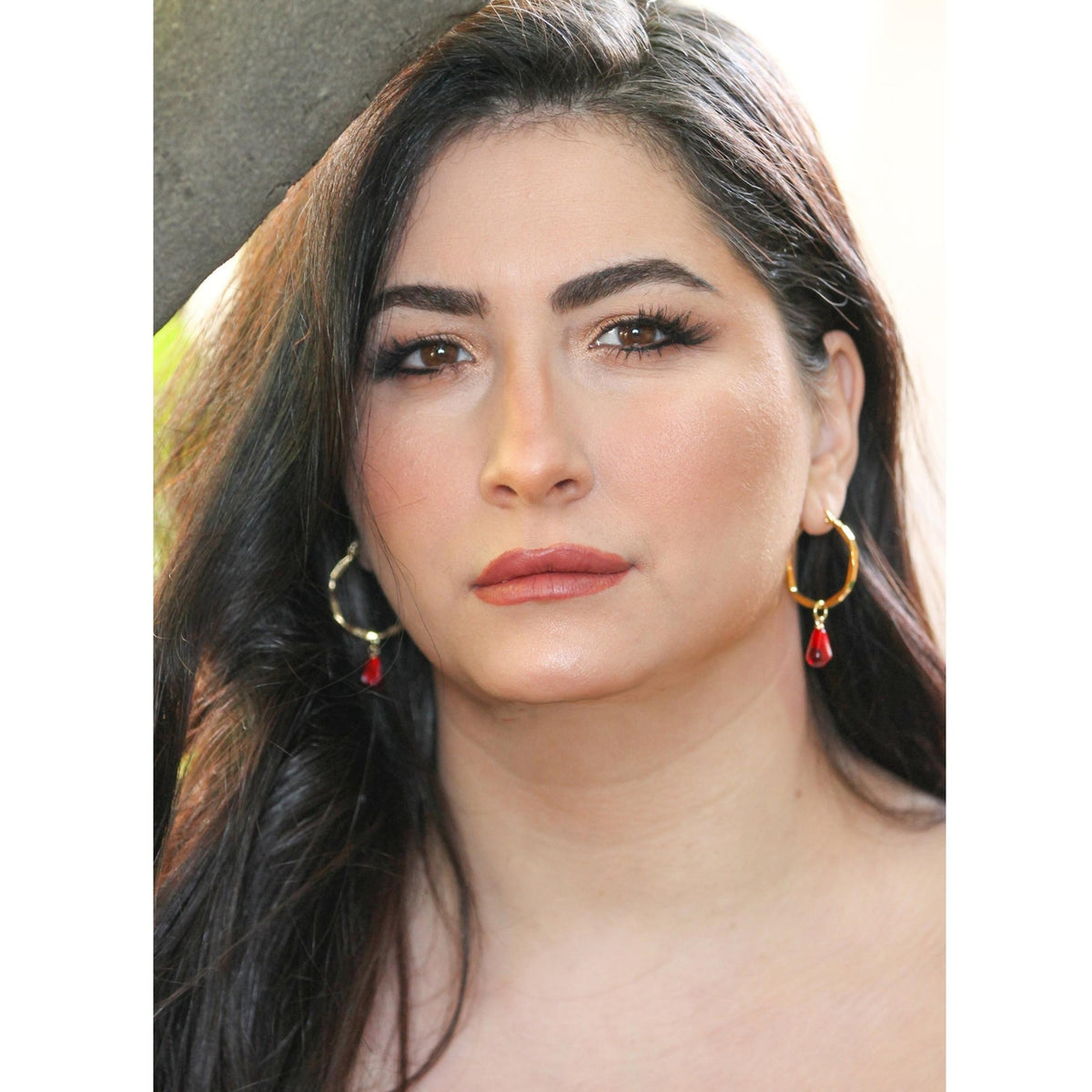 2 IN 1 POMEGRANATE EARRINGS