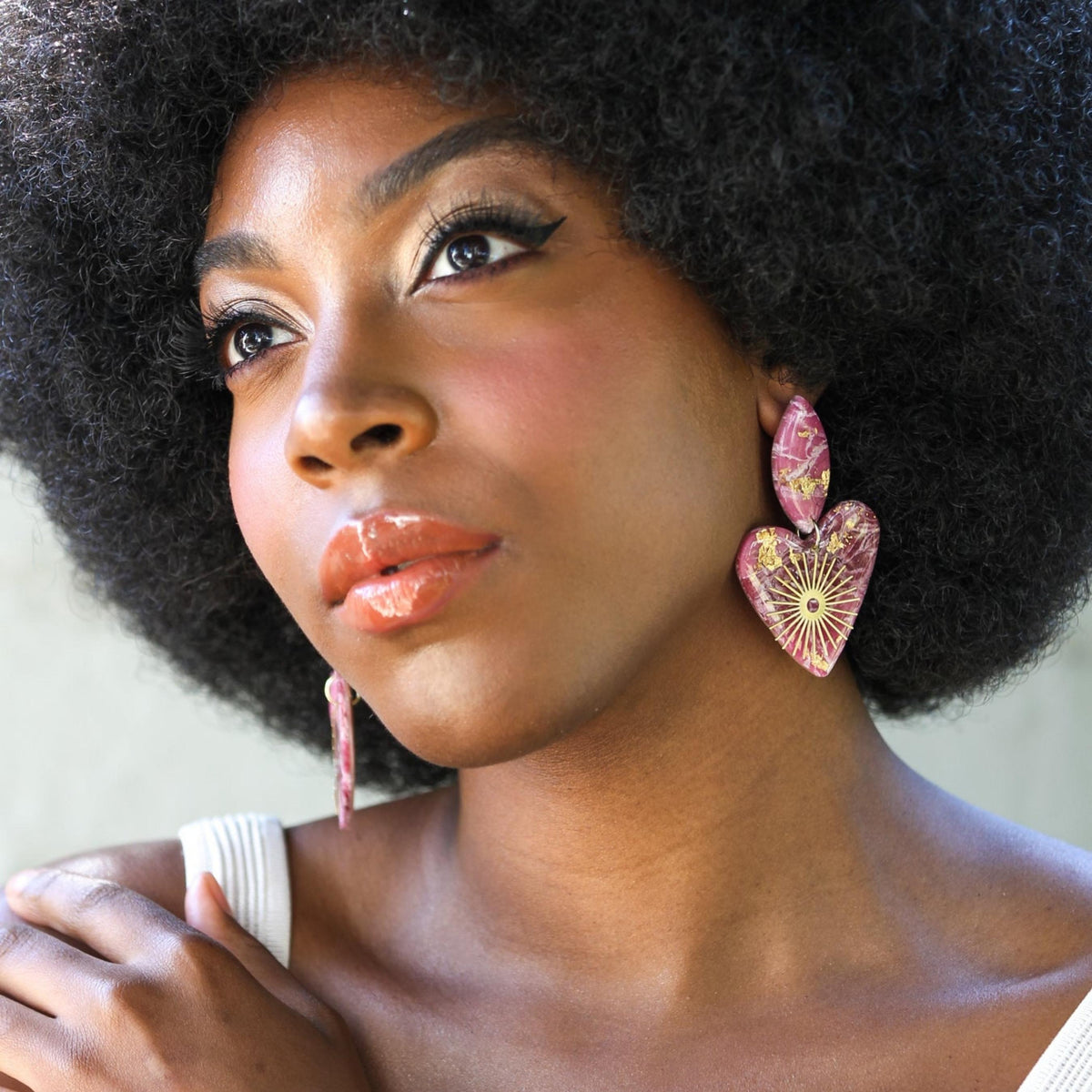 SUNNY HEART EARRINGS