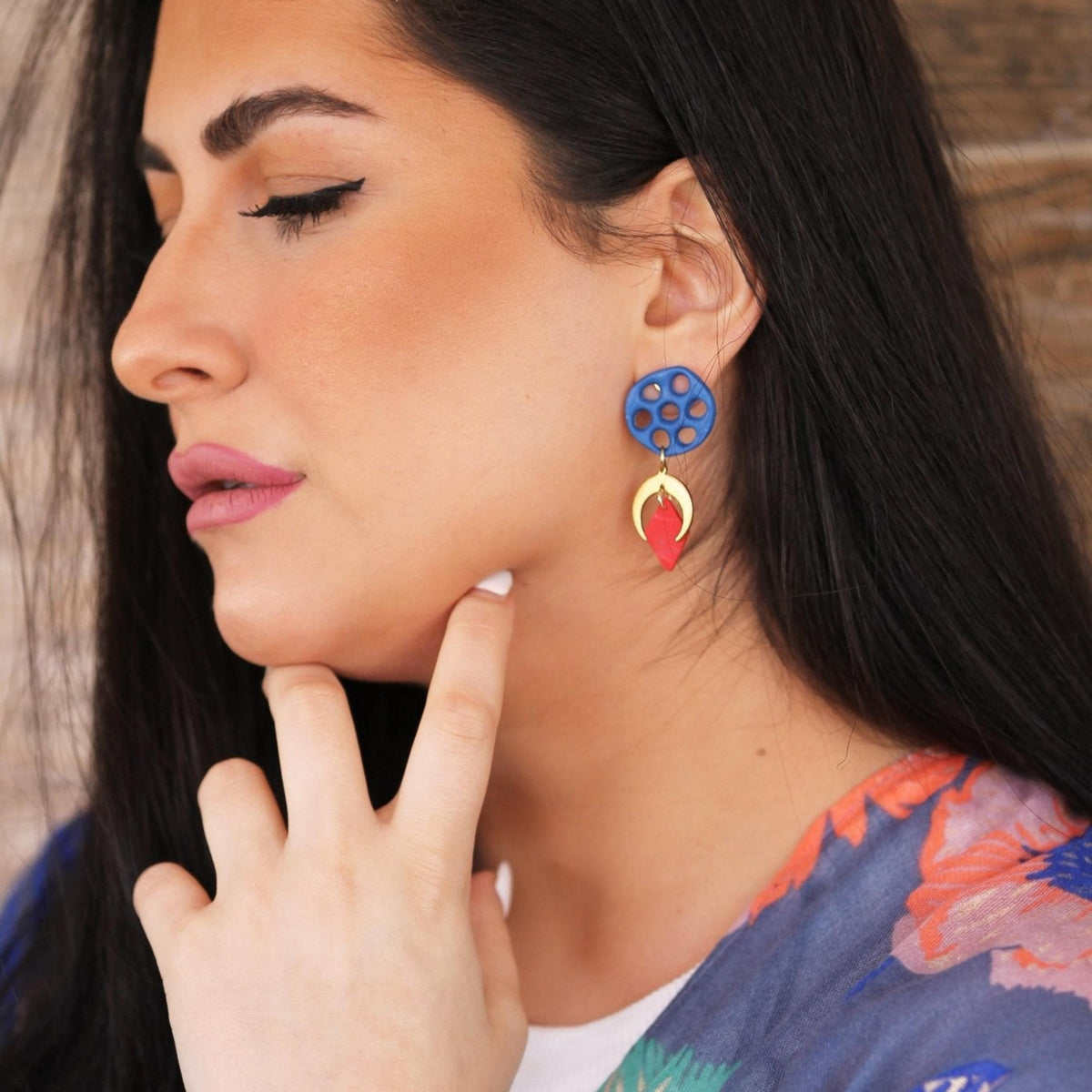 THE SEVEN EYE EARRINGS