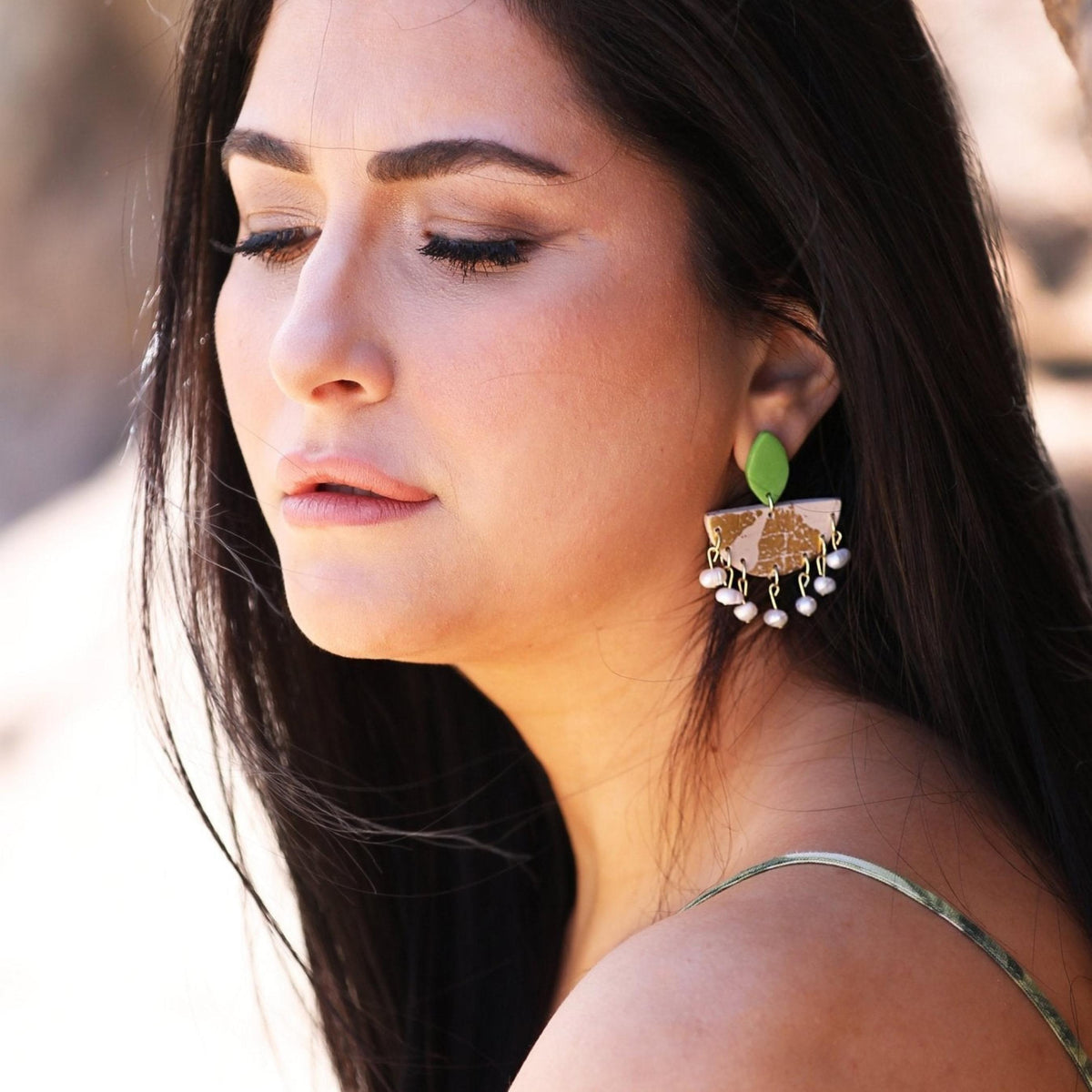 THE PRICKLY-PEAR EARRINGS