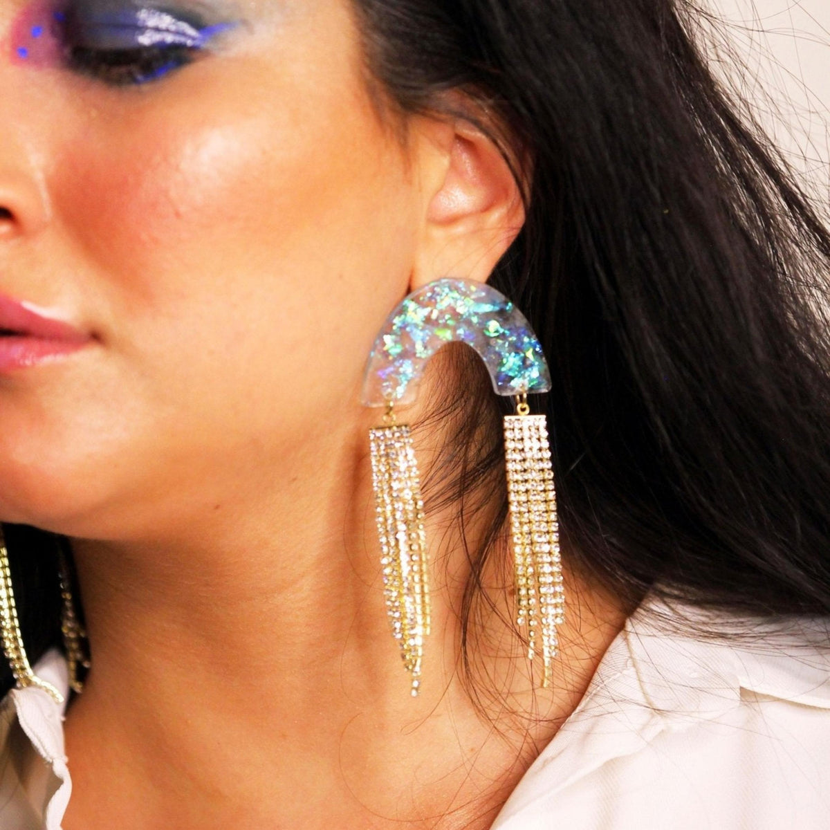 THE BRIDAL-SHOWER EARRINGS.