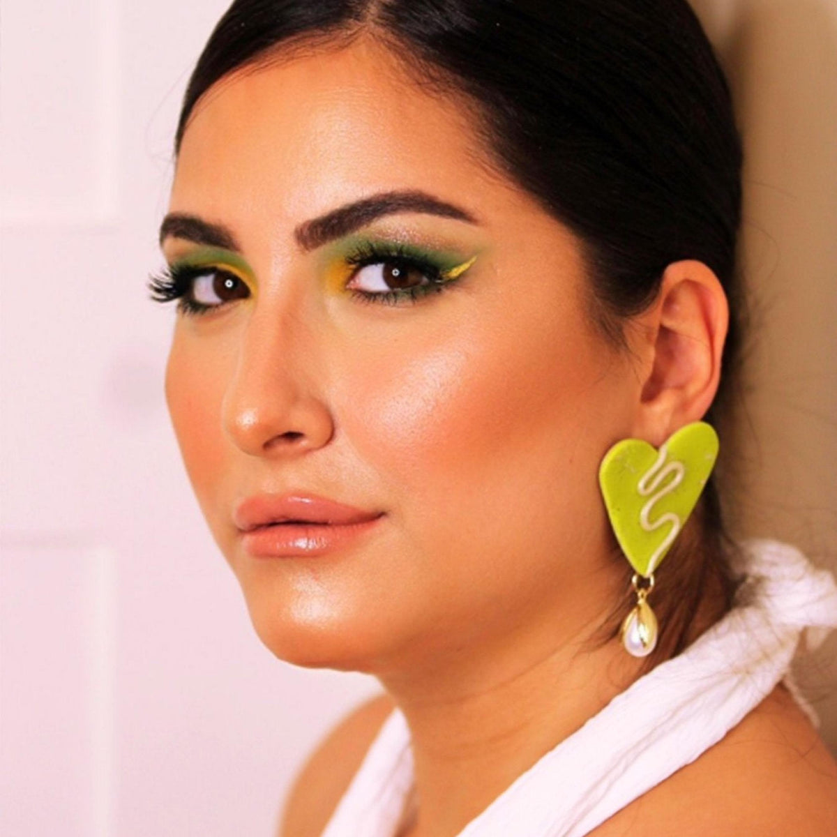 THE FUNKY HEART EARRINGS.