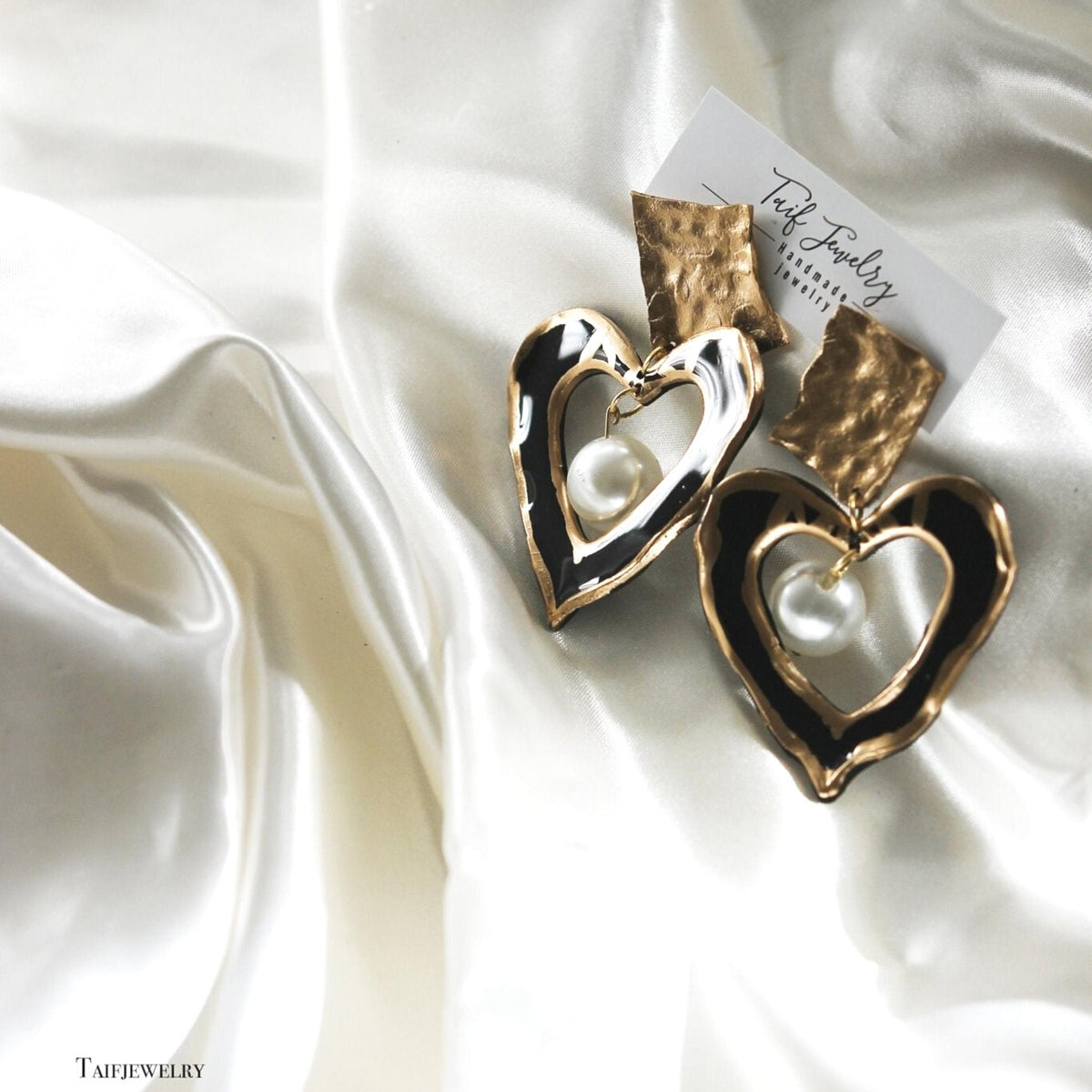 THE BIG HEART GLAM EARRINGS
