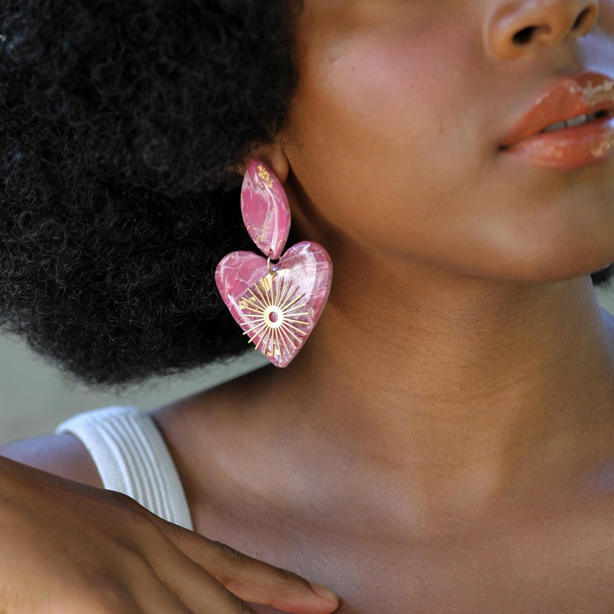 SUNNY HEART EARRINGS