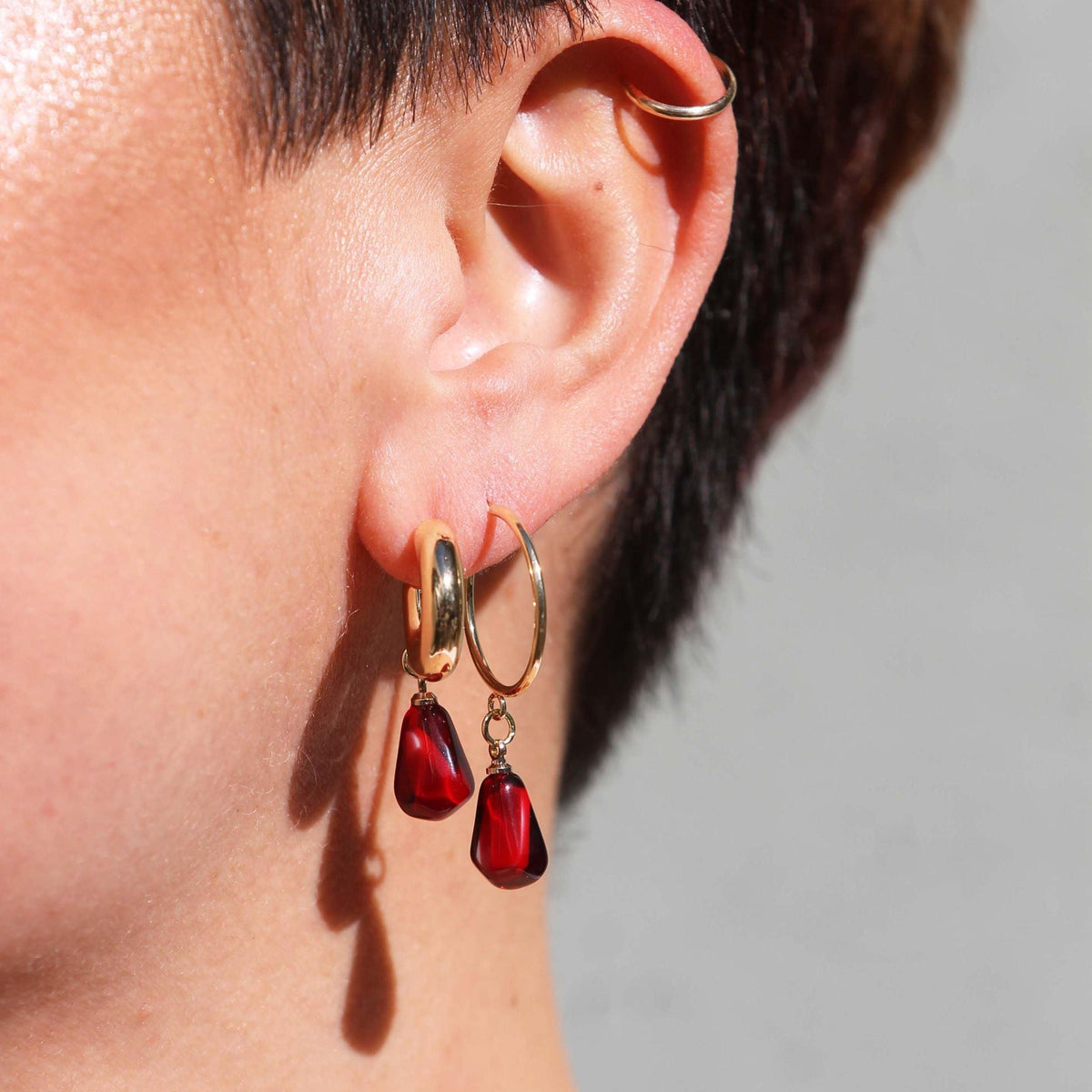 Pomegranate Ear Candy Set