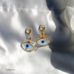 GOLD EVIL EYE