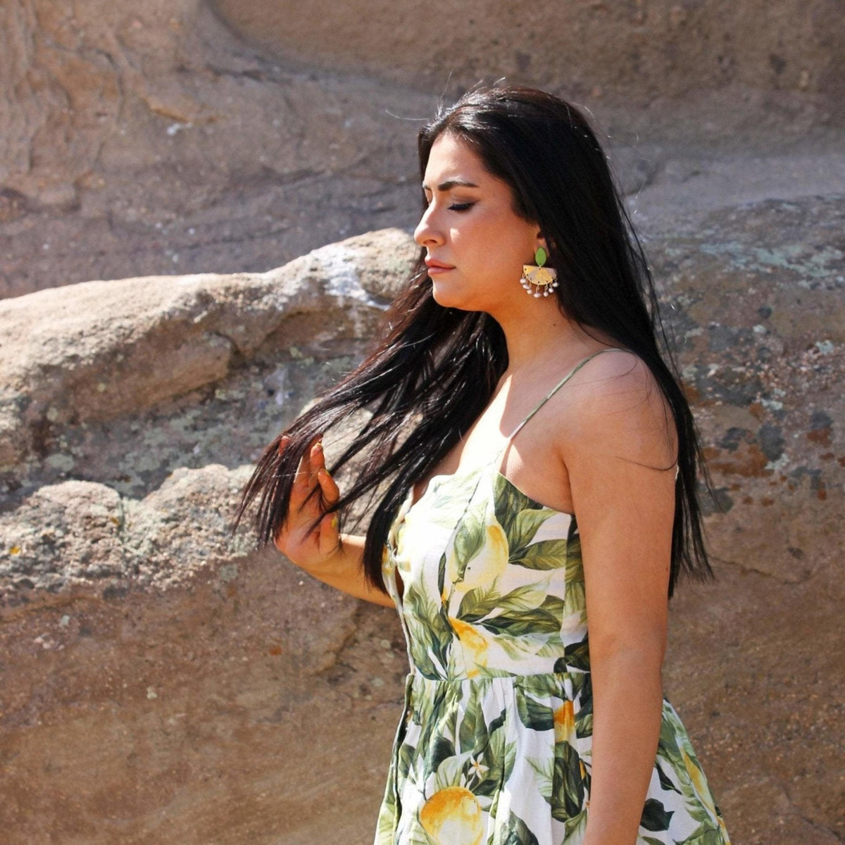 THE PRICKLY-PEAR EARRINGS