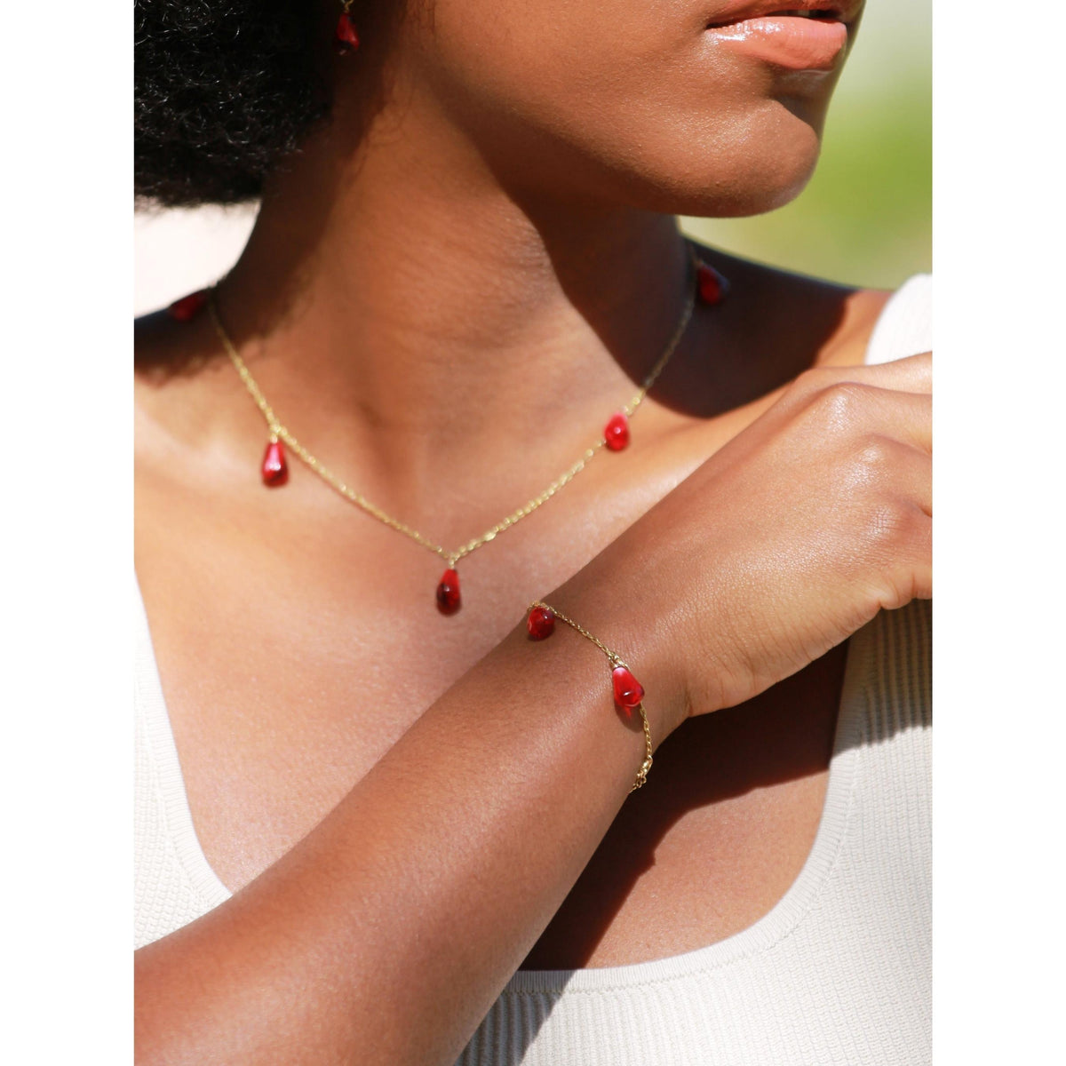 POMEGRANATE BRACELET