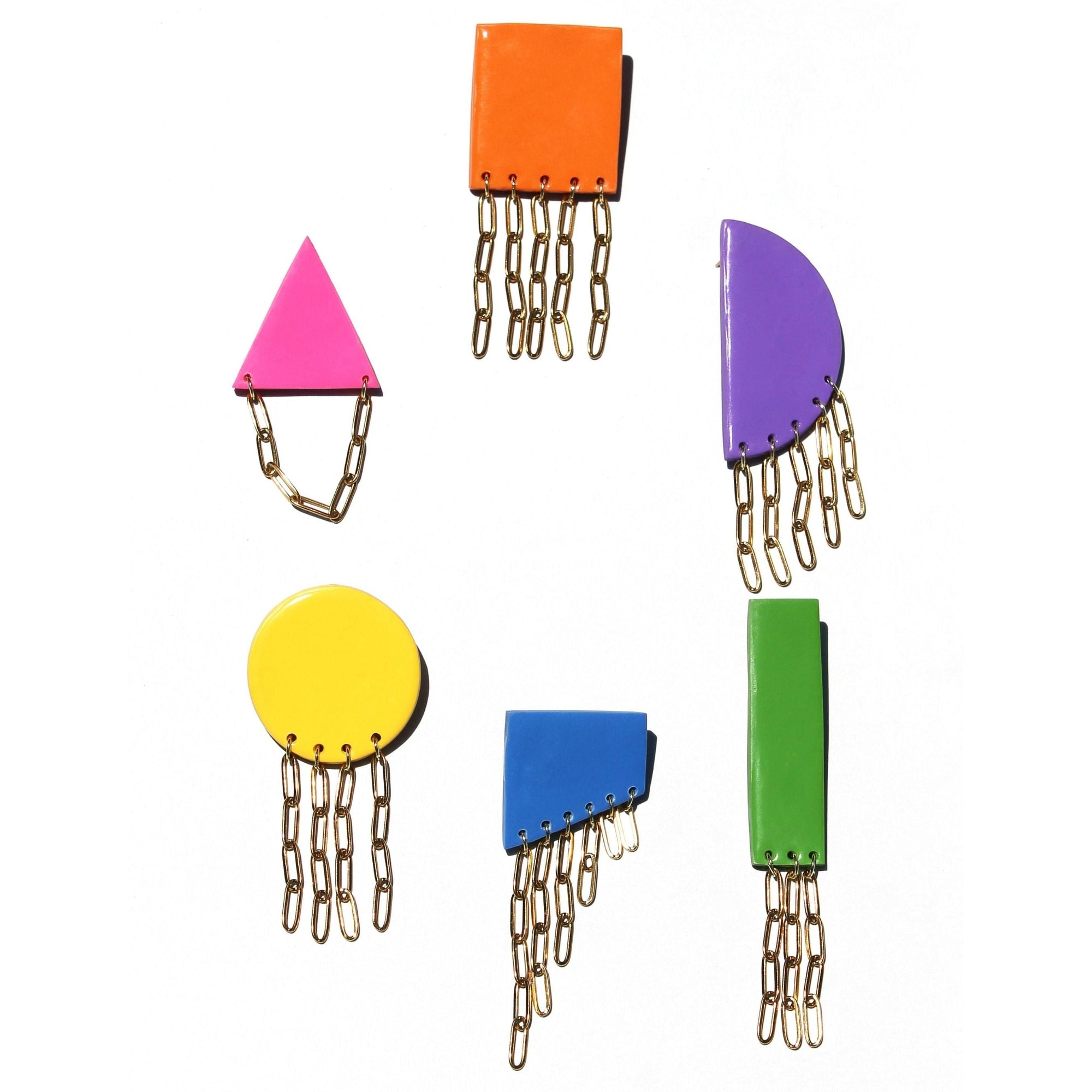create your own mis-match earrings